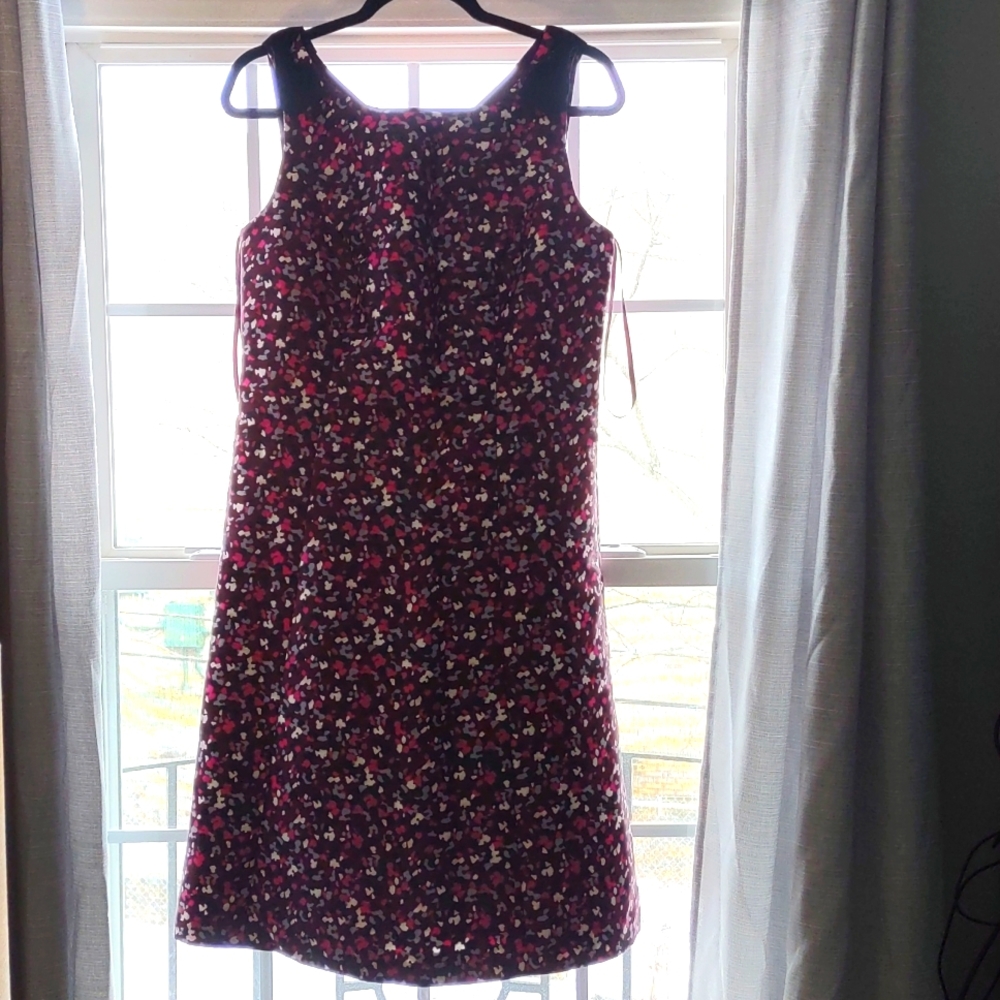 Talbot's (RSVP), Size 10, Wine colored & patterned